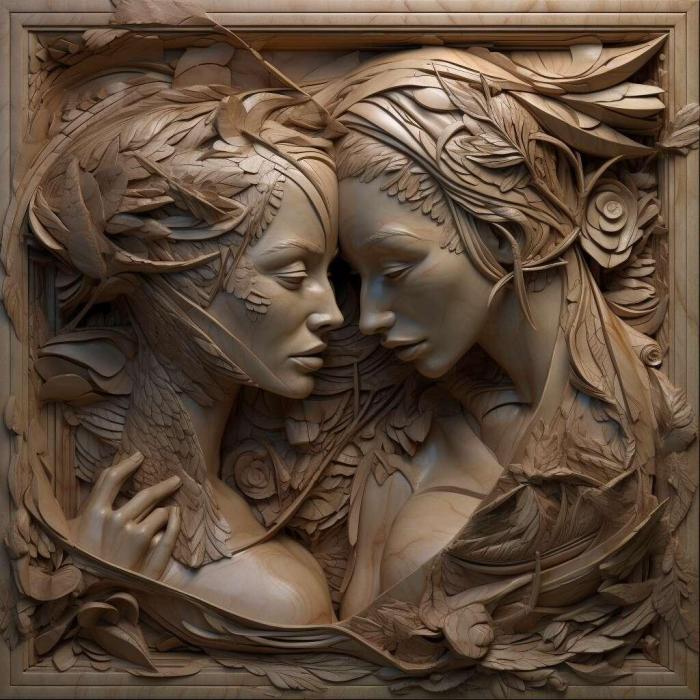 نموذج ثلاثي الأبعاد لآلة CNC 3D Art 